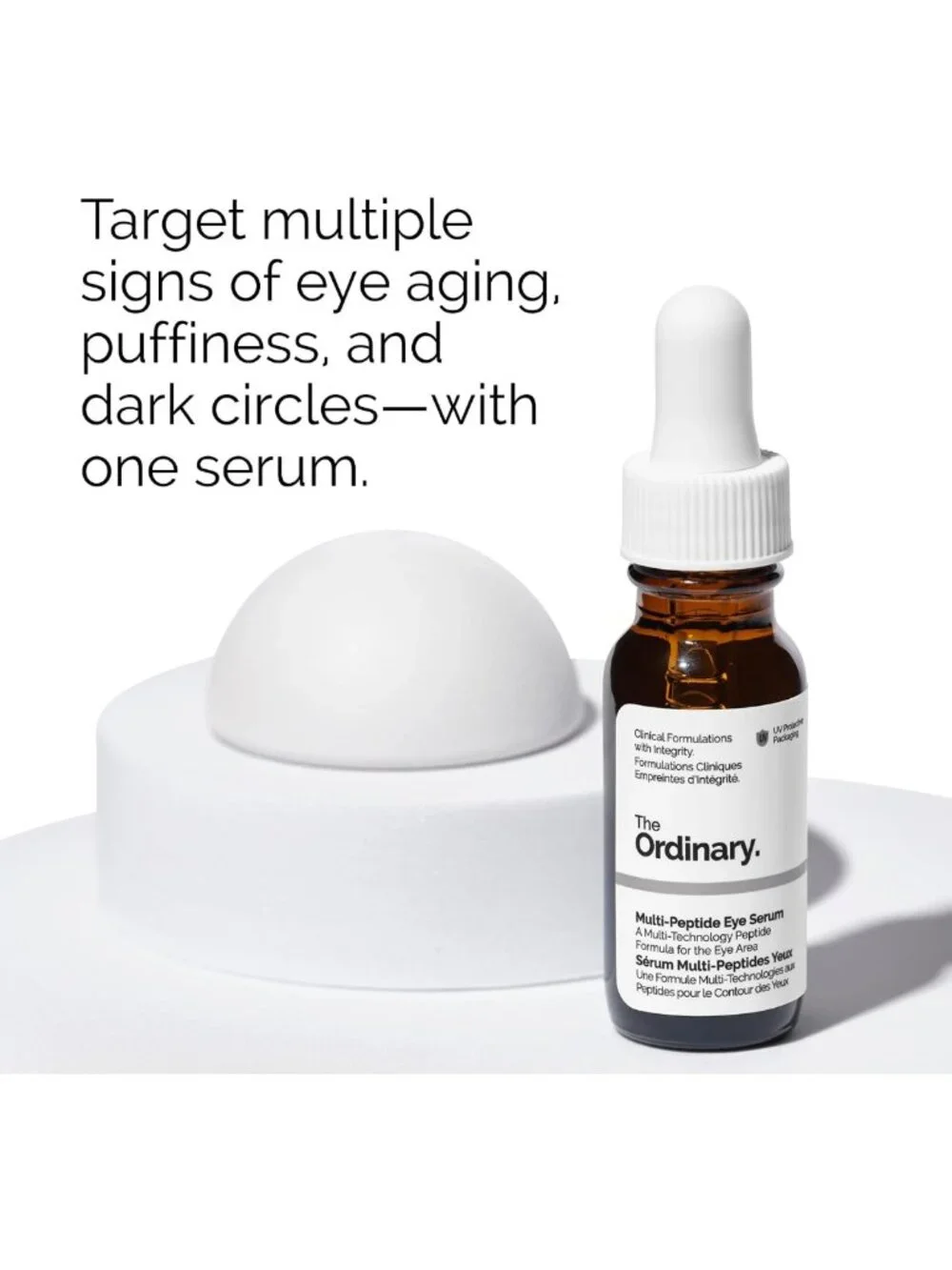 3-Step Anti-Aging Skincare Set with Multi-Peptides, Eye Serum & Moisturizer